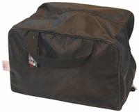 R&B FABRICATIONS Duffel Bag: Nylon, Black, 3,750 cu in Interior Volume, 18 in Lg, 12 in Wd, 12 in Ht (MPN RB-191BK-PLN). Key specifications — Color: Black; Material: Nylon; Brand: R&B FABRICATIONS.