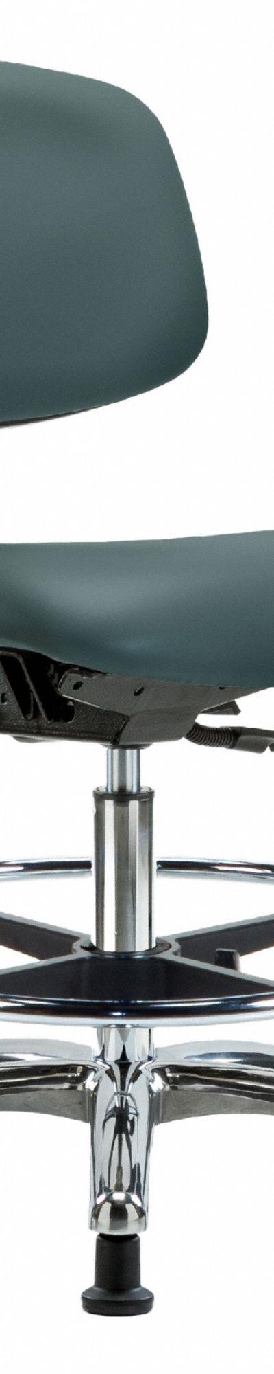 APPROVED VENDOR Cleanroom Task Chair: Vinyl - Vinyl Cleanroom Chairs
