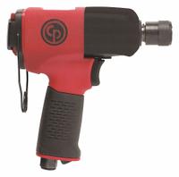 CHICAGO PNEUMATIC Air Impact Wrench: Compact, 7/16 in Drive, Pistol-Grip, Hex, 1/4 in NPT Air Inlet (MPN CP8232-QC). Key specifications — attr1321013: NPT; attr1321019: Compact; attr1321030: CHICAGO PNEUMATIC; attr1321012: Standard; attr1321025: Hex.