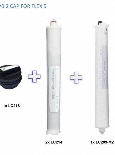 ELGA Flex 1, 2 & 6 Expendable and Sanitization Kit: SK-CSPFLEX-E - Water Purification Replacement Parts, Filters, Stands & Switches
