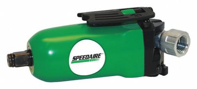 SPEEDAIRE Air Impact Wrench: Compact, 3/8 in Drive, In-Line, Square, 1/4 in NPT Air Inlet - Inline Air-Powered Impact Wrenches