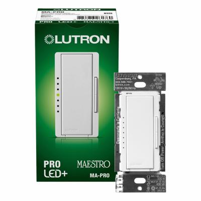 LUTRON Lighting Dimmer: Fluorescent/Halogen/Incandescent/LED, 1-Pole, 3-Way, Multilocation - Line Voltage Output Dimmers