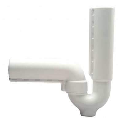 ZURN Trap Protector: PVC, White, 3 1/4 in Nominal Pipe Size, 8 1/4 in Nominal Wall - Trap & Pipe Coverings