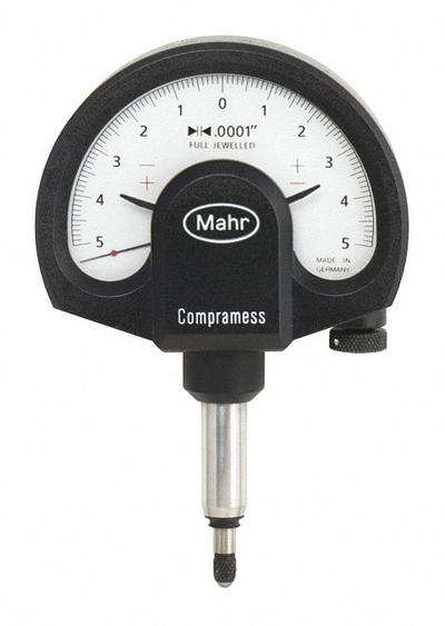 MAHR Dial Comparator: Mechanical, Inch, +/-0.0001 in Accuracy - Dial Comparator Gauges