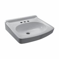 ZURN Bathroom Sink: Z5350 Std Lavatories, White, Vitreous China, Dual Manual Handle, 7 in Overall Ht (MPN Z5354.876.1.07.00.00). Key specifications — Series: Z5350 Standard Lavatories; Color: White; Brand: ZURN; Sink Type: Bathroom; Material: Vitreous China; Sink Material: Ceramic.
