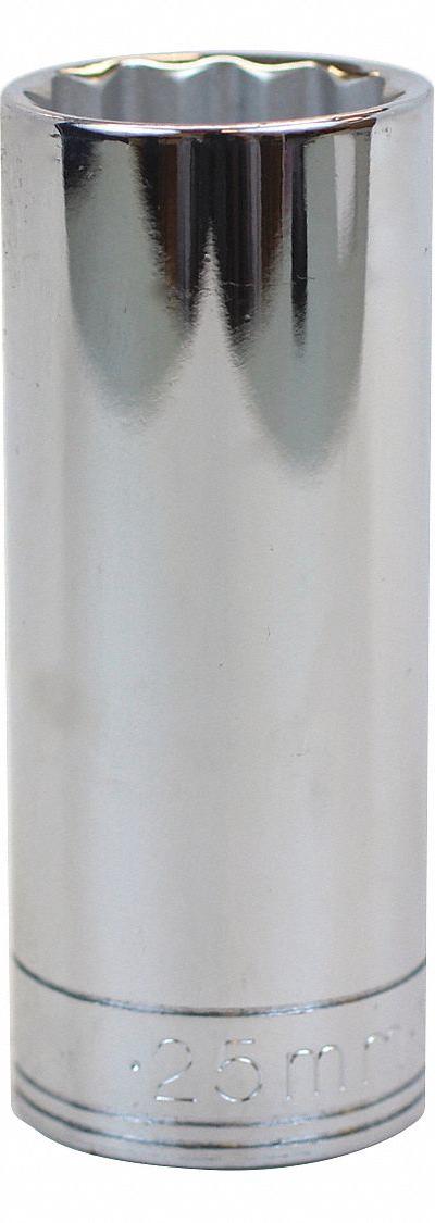 SK PROFESSIONAL TOOLS Socket: Metric - 1/2" Drive Hand Sockets
