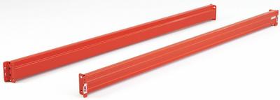 STEEL KING Step Beam: Step Beam Beam, Teardrop, 96 in x 2 7/16 in x 5 1/2 in, Roll Formed - Steel King Impact-Resistant Teardrop Pallet Rack Step Beams