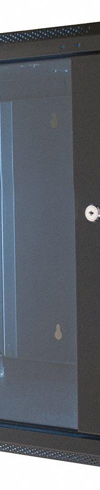 VIDEO MOUNT PRODUCTS Rack Enclosure: 9 Rack Units, 19 7/8 in x 24 1/4 in x 21 7/8 in, Wall Mount (MPN ERWEN9E). Key specifications — Brand: VIDEO MOUNT PRODUCTS; Includes: Locks; Material: Steel; Features_Broad: Hinged Back.