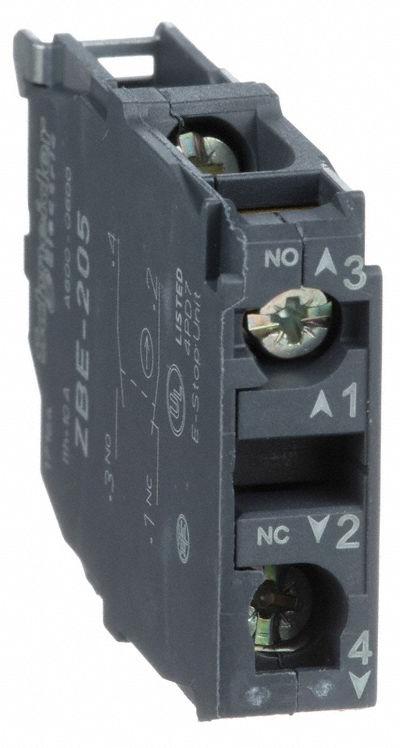 SCHNEIDER Contact Block: 22 mm Panel Mounting Size - Contact Blocks