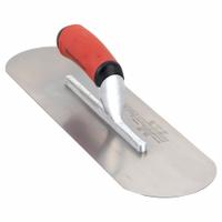 MARSHALLTOWN Pool Trowel: Blade Material Carbon Steel, Blade Shape Round, 4 1/2 in Blade Wd (MPN SP16SD). Key specifications — attr1008665: Curved; attr1005004: MARSHALLTOWN; attr1008664: DuraSoft.