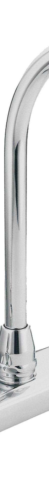 MOEN Gooseneck Kitchen/Bathroom Faucet: M-Dura, Cast Metal, Widespread, Deck, 3 Mounting Holes (MPN 8289). Key specifications — Series: M-Dura; Brand: MOEN.