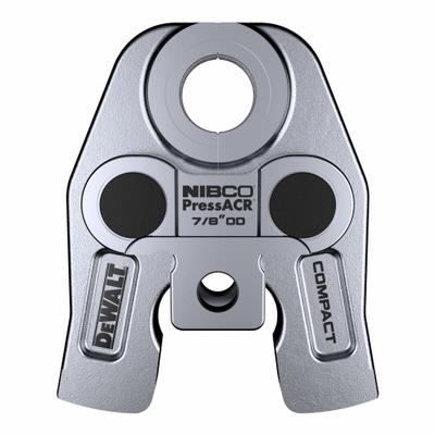 DEWALT Press Jaw: 7/8 in Pipe, NIBCO PressACR Refrigeration Press Fitting System - Jaws for Compact Press Tools