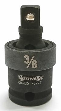 WESTWARD Impact Universal Joint: Manganese Phosphate, 3/8 in Output Drive Size, Square (MPN 4LYV7). Key specifications — attr1204914: Manganese Phosphate; attr1204915: Locking Included; attr1204918: Square; attr1204937: WESTWARD.