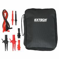 EXTECH Test Lead Kit: CAT III 1000V, Alligator Clip/Std Probe, 1,000 V Max Volt, 16 A Max Current (MPN TL808-KIT). Key specifications — Brand: EXTECH.