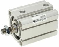 SMC Compact Cylinder: 50 mm Bore Dia, 25 mm Stroke Lg, Tapped Hole/Through Hole Mounting, Aluminum (MPN C55B50-25). Key specifications — attr946022: Through Hole; attr946024: Single Rod; attr946038: C55; attr1123057: Rotating Rod; attr945997: SMC.
