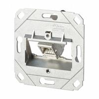 METZ CONNECT Wall Outlet: UP0, GD-Zn (Zinc Die-Cast), IDC Connection x RJ45, 180° Mounting Angle (MPN 130B11D11200-E). Key specifications — Housing Material: GD-Zn (Zinc Die-Cast); Mounting Type: UP0; Product Type: Wall Outlet; Connector Color: Metallike; Connection Type: IDC Connection x RJ45.