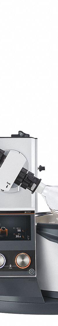 HEIDOLPH Rotary Evaporator: Motor, 5 L, 10 RPM to 280 RPM, 1,300 W Heating Capacity (MPN 036041012). Key specifications — Brand: HEIDOLPH; Height Adjustment Method: Motor; Included Glassware Series and Type: G3 x L Vertical Condenser; Vacuum Controller: No; Vapor Temperature Sensor: No; Features: Motor Lift Model with G3 XL Vertical Glassware - Achieve Higher Evaporation Rates Due to Expanded Cooling Surface of 2,200 cm².