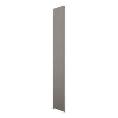 HADRIAN Pilaster: Stainless Steel, Powder-Coated, Light Gray, 82 in Ht, 4 in Wd, 1 1/4 in Thick (MPN 541004-535). Key specifications — Door Swing: In Swing; Brand: HADRIAN; Color: Light Gray; Finish/Texture: Powder-Coated.