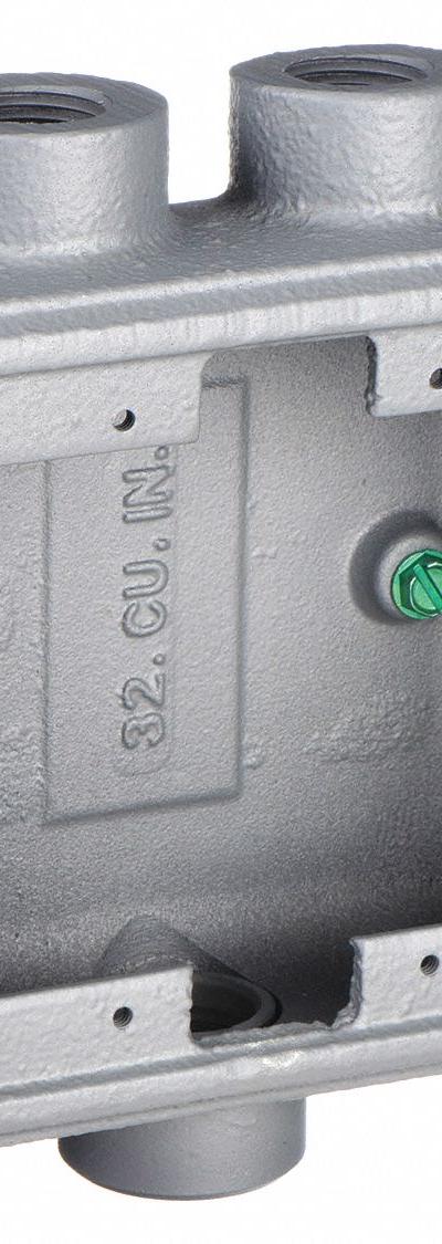 APPLETON ELECTRIC Electrical Box: Iron - Iron Weatherproof Electrical Boxes