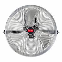 DAYTON Mounted Fan: 18 in Blade Dia, 3 Speeds, 120V AC, 1/12 hp, Direct Drive, Steel (MPN 855DZ4). Key specifications — Standards: cUL; Number of Speeds: 3; Voltage: 120V AC; Brand: DAYTON.