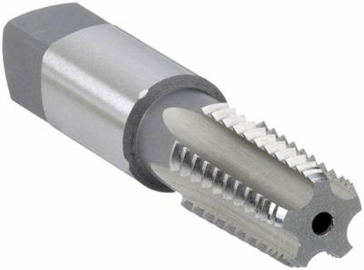OSG Pipe and Conduit Thread Tap: 1/8"-27 NPT/ANPT, 5 Flute, Interrupted Thread - Interrupted-Thread Pipe Taps