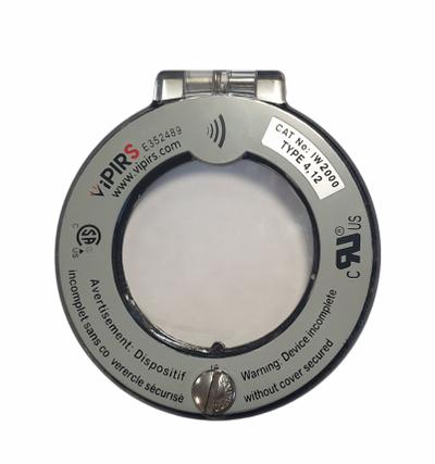 VIPIRS Infrared Window: Viewing Panes, 2,552°F Optic Max Temp, Aluminum, Crystal