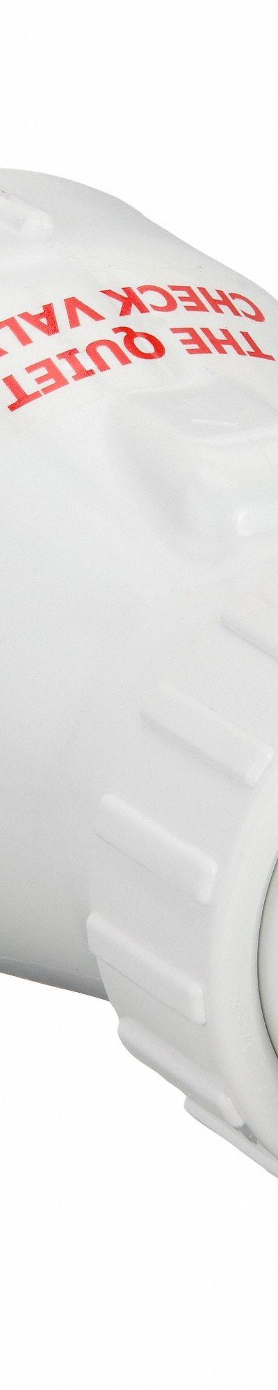 ZOELLER Silent Check Valve: Swing - PVC Silent Spring-Loaded Swing Check Valves
