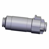 SMC In-Line Air filter: ZF, 6 mm Inlet, Push-to-Connect, -100 kPa to 1 kPa, Sintered Resin Element (MPN ZFC54). Key specifications — attr124326: Sintered Resin; attr124323: SMC; attr124345: Push-to-Connect; attr124320: ZFC54.
