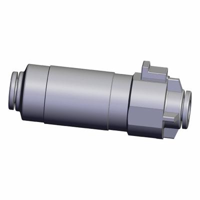 SMC In-Line Air filter: ZF, 6 mm Inlet, Push-to-Connect, -100 kPa to 1 kPa - In-Line Vacuum Suction Filters