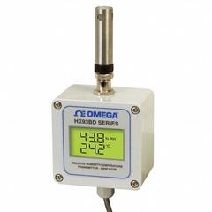 OMEGA Temperature and Humidity Transmitter: 4 to 20mA, Screw Terminals, -22°F to 167°F, HX93B (MPN HX93BC). Key specifications — Display Type: No Display; Humidity Accuracy: ±2.5% from 20 to 80% RH; ±3.5% from 5 to 20% and 80 to 95% RH; ±4% from 0 to 5% and 95 to 100% RH; 0 to 100%; Temperature Accuracy: ±1.25°C; Output: 4 to 20mA; Temperature Range: -22 °F to 167 °F.