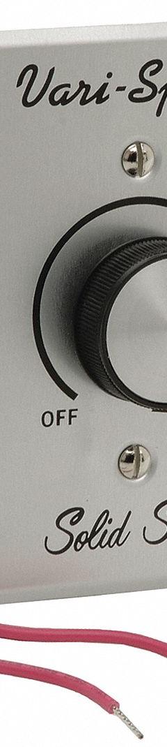 Speed Control: Dial, 1 Switches or Dials, 120V AC, Silver Plate, 5 A, Silver (MPN 2525.5UL). Key specifications — Brand: SOLER & PALAU; Reversible: Not Reversible; Input Voltage: 120V AC.
