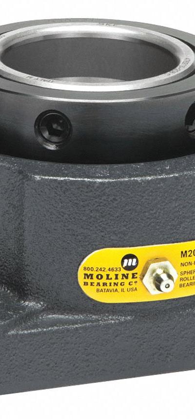 MOLINE BEARING Flange Bearing: Spherical Roller - Flange-Mount Spherical Roller Bearings