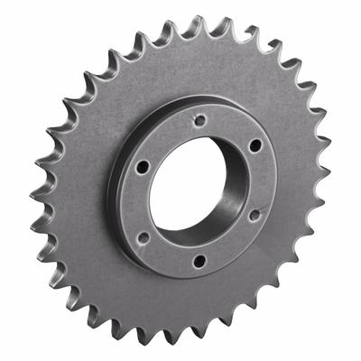 TSUBAKI Sprocket: For 50 Chain, 32 Teeth, 6.376 in Pitch Dia, 6.72 in Outside Dia - Size 50 Bushed-Bore Roller Chain Sprockets