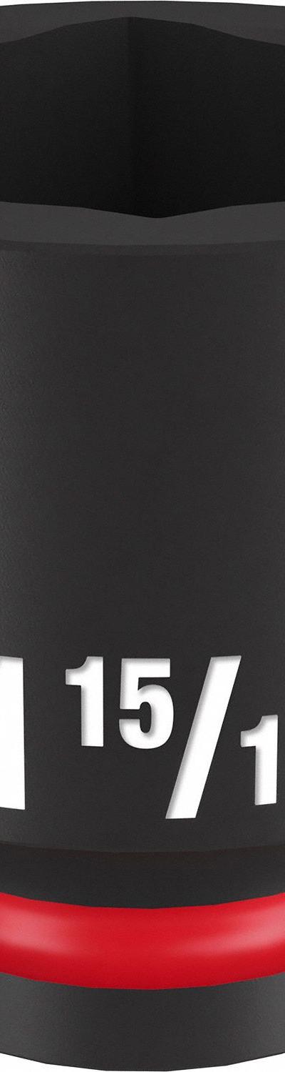MILWAUKEE Standard Impact Socket: 3/4 in Drive Size - 3/4" Drive Impact Sockets