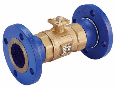 HVAC Control Ball Valve: 2-Way, 4 in Flanged, 176 CV Flow, 100 psi Close-off - 2-Way Flanged Connection Ball Valves