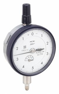 MITUTOYO Dial Indicator - Lug Back: 0 in to 0.05 in, Inch, Plunger, 0.0001 in Accuracy (MPN 2923A-10). Key specifications — attr1184168: 2923A-10; attr1184178: 0-5-0; attr1184223: MITUTOYO; attr1200883: Dial Indicator - Lug Back; attr1184173: AGD 2; attr1184177: 0.0001 in; attr1184208: Certificate of Inspection.
