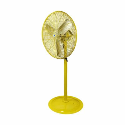 SCHAEFER Circulating Fan: 36 in Blade Dia, 2 Speeds, 1/2 hp Motor HP, Non-Oscillating - High-Visibility Industrial Pedestal Fans