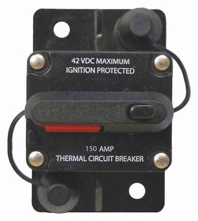 BATTERY DOCTOR Automotive Circuit Breaker: 31200, 42V DC, 120 A at 12V DC - Surface Mount Automotive Circuit Breakers