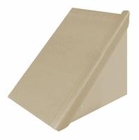 BIRD BARRIER Bird Slide End Cap: Plastic, 14 1/2 in Ht, 11 in Wd, 5 ft Lg, Beige, Heavy, 10 PK (MPN SL-5B95). Key specifications — Bird Pressure: Heavy; Brand: BIRD BARRIER; Color: Beige; Slide Material: Plastic; Base Material: Plastic.