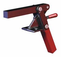 DE-STA-CO Hold-Down Clamp: Std Vertical Handle, Flange Base Mounting, 195° Clamp Arm Opening Angle (MPN 527). Key specifications — attr668198: DE-STA-CO.
