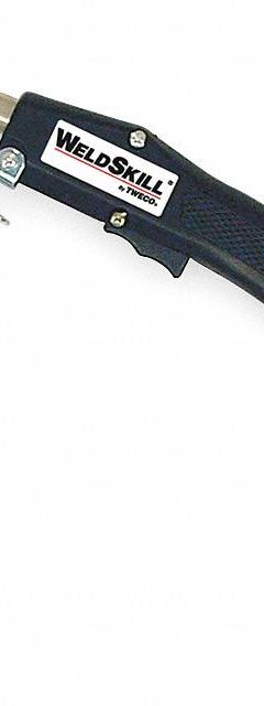 TWECO MIG Gun: WeldSkill WM 400, 400 A, 1/16 in, 15 ft, Miller-Compatible (MPN 10471032). Key specifications — For Rear Connection Type: Miller-Compatible; Contact Tip Series: WS14; MIG Gun Model: WM400M-15-116; For Gas Type: CO2 (Carbon Dioxide).