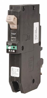 EATON Circuit Breaker: 20 A, 120/240V AC, Single Phase, 10kA at 120/240V AC, Type CH Loadcenters (MPN CHFP120AF). Key specifications — attr195951: 20 A; attr195952: 120/240V AC; attr195953: Single; attr195954: 10kA at 120/240V AC; attr195958: Arc Fault Circuit Interrupter with Plug-On Neutral; attr195955: Type CH Loadcenters; attr211136: EATON.
