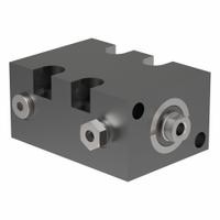 ENERPAC Block Hydraulic Cylinder: Single Acting, 3,800 lbf Nominal Capacity, 49/50 in Stroke Lg (MPN CSB18252). Key specifications — attr95641: Single Acting; attr95644: 0.76 sq in (Advance); attr98894: ENERPAC; attr1099770: Vertical.