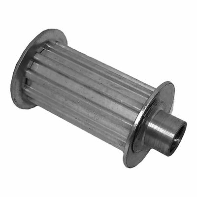 Dayton Timing Pulley: Trapezoidal, Plain, For T5 Timing Belt Section, For 25 mm Belt Wd - T5 Section Timing Belt Pulleys