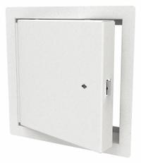 BABCOCK-DAVIS Access Door: 48 in Ht, 24 in Wd, Piano Hinge, Exposed Flange, Steel, Powder Coated (MPN BITK2448). Key specifications — Brand: BABCOCK-DAVIS; Hinge Type: Piano; Metal Material Gauge: 20 ga (Door); Mounting Location: Wall; Flange Type: Exposed; Material: Steel.