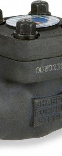 SHARPE Check Valve: Swing, 2-Way, Inline Valve Body, 3/8 in Pipe Size, FNPSM x FNPSM, Carbon Steel (MPN 4371001210). Key specifications — Seat Material: Metal; Brand: SHARPE.