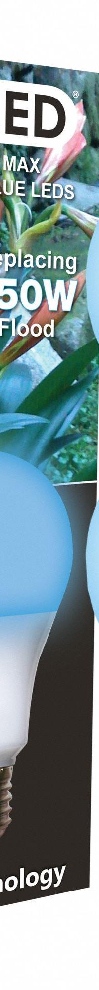 LED Grow Bulb: LED, A21, 120V, Blue/Full/Broad, 150 W Incandescent Watt Equivalency (MPN 602126). Key specifications — Plant Growth Application: Seed Starting; Brand: MIRACLE LED; Bulb Shape: A21; Spectrum: Full/Broad.