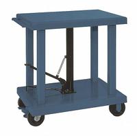 WESCO Lift Table: Not Powered, 2,000 lb Load Capacity, 36 in L x 24 in W, 47 1/2 in Max Lifting Ht (MPN 260062). Key specifications — Platform Material: Steel; Brand: WESCO.