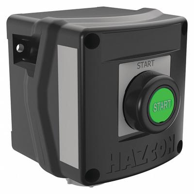 HUBBELL KILLARK Control Station: 1 Gang, Flush Push Button, 1NO/1NC, No Legend, 0 Pilot Lights - Push-Button Control Stations