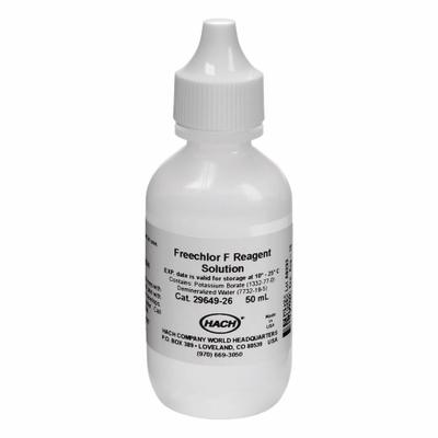 HACH Reagent Solution: Reagent, 50 mL Volume, Bottle, 12125-02-9, Reagent/Solution - Additional Calibration Solutions & Standards
